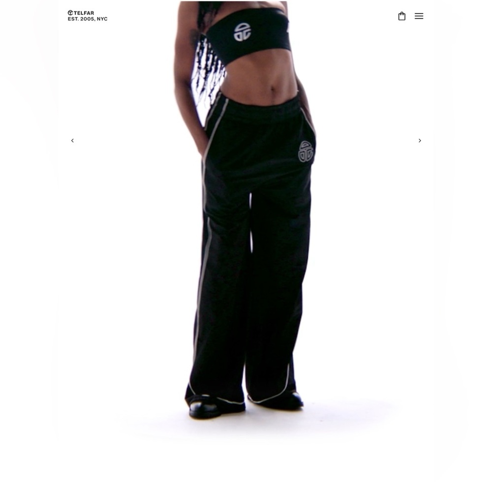 Telfar Flared pant size L, brand new